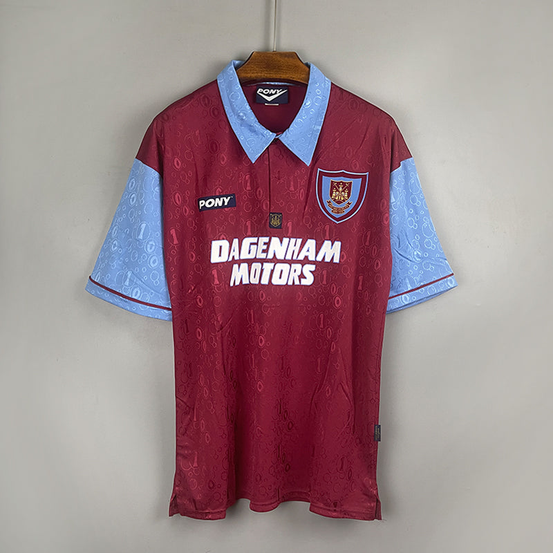 1995-1997 West Ham Home - Retro Jersey