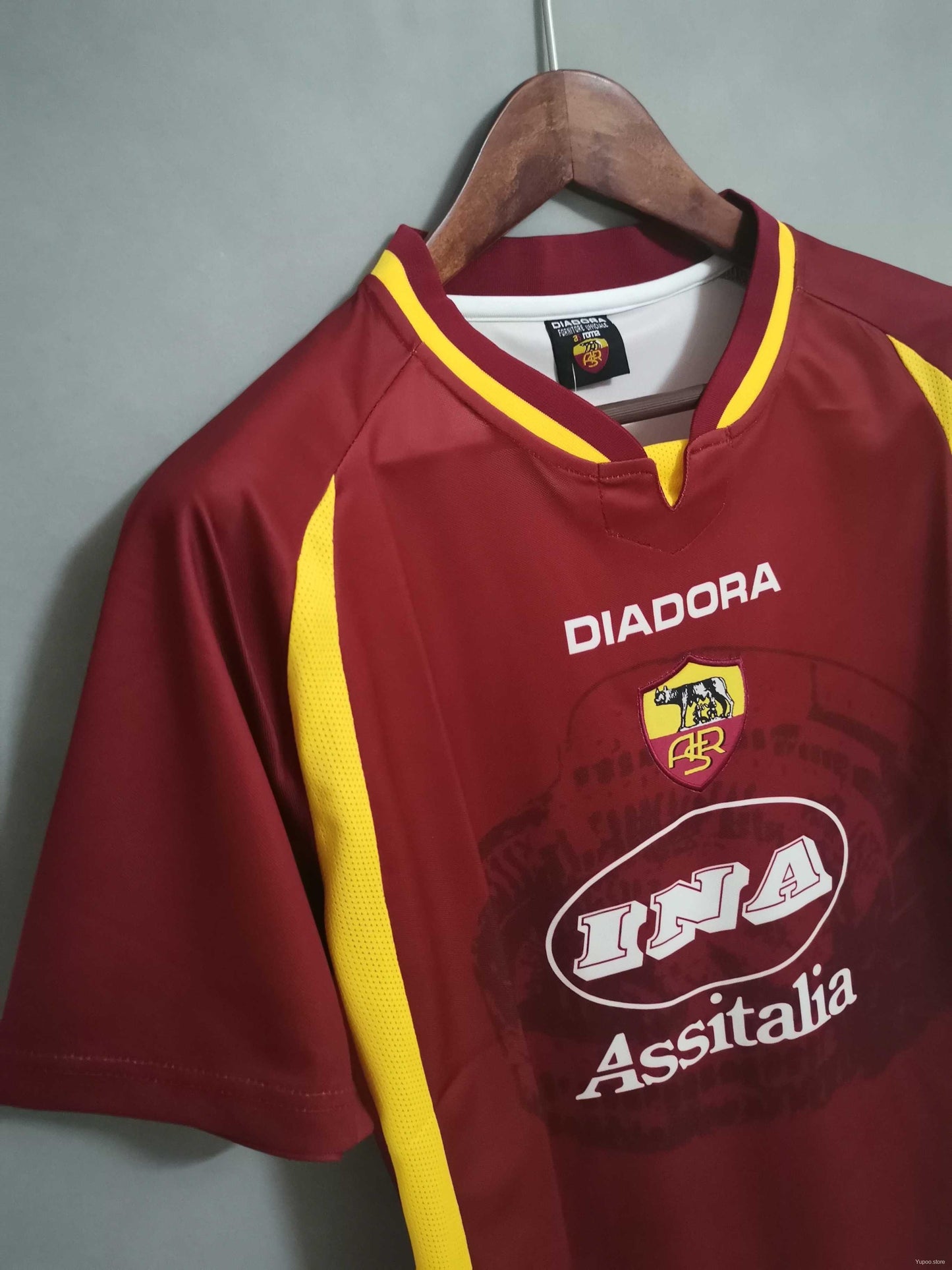 1997 - 1998 Roma Home - Retro Jersey