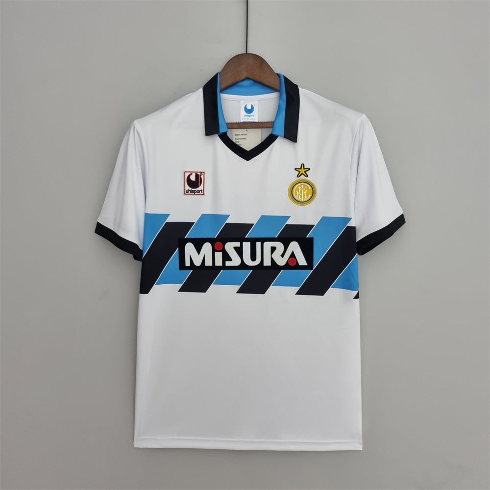 1990 - 1991 Inter Milan Away - Retro Jersey