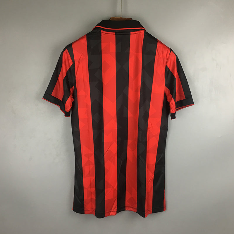 1992 - 1994 AC Milan Home - Retro Jersey