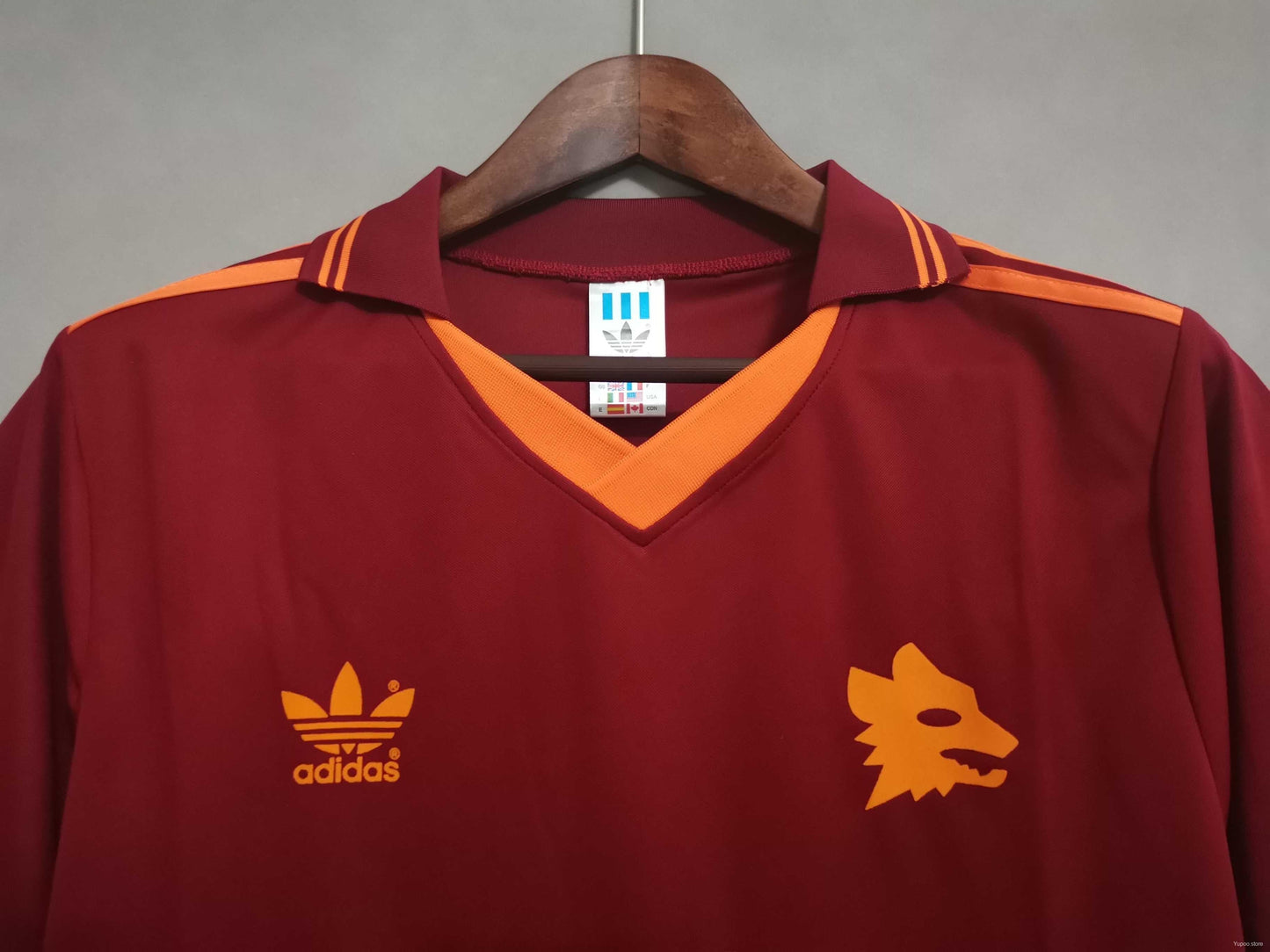 1992 - 1994 Roma Home - #10 Print - Retro Jersey