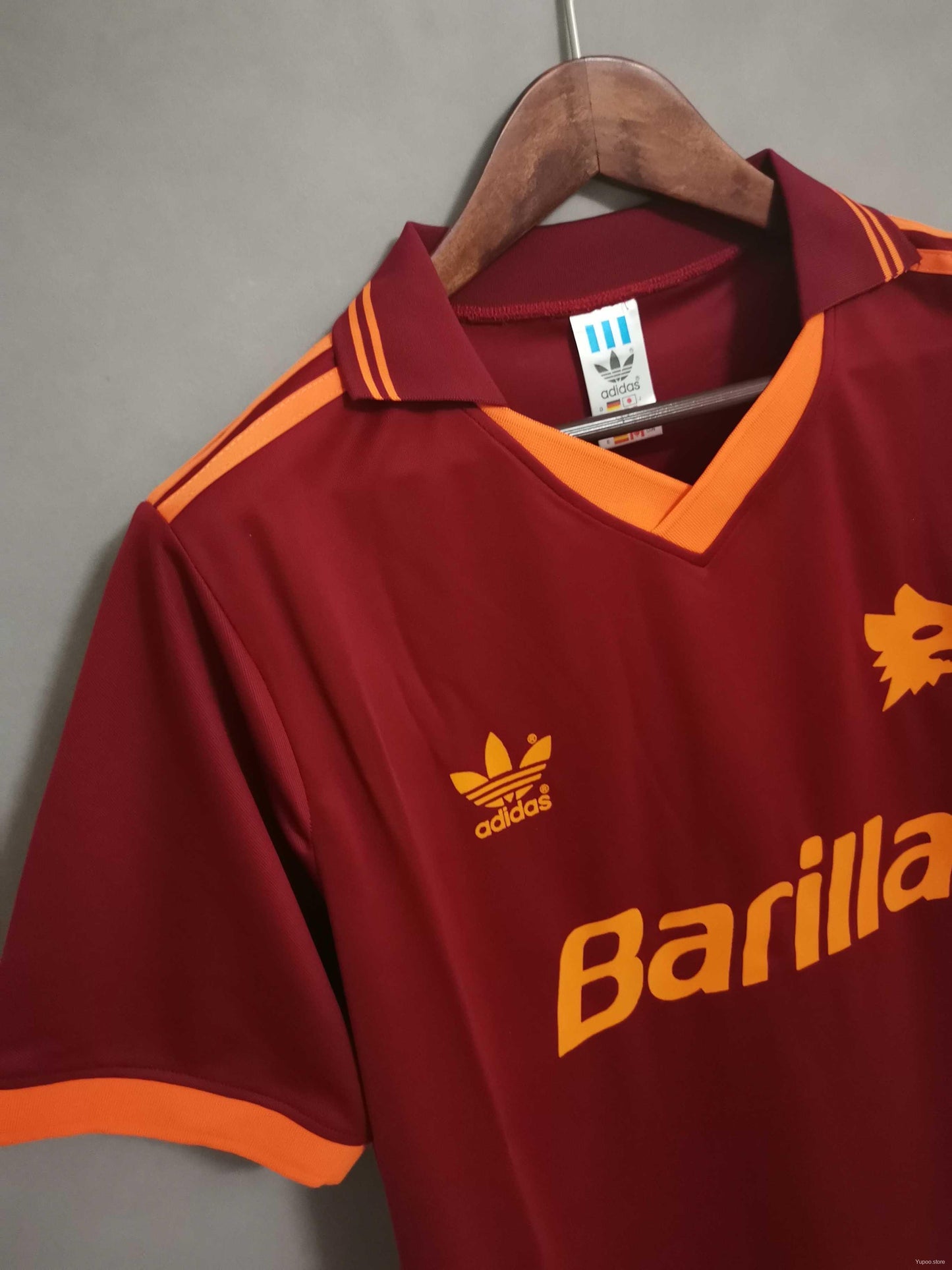 1992 - 1994 Roma Home - Retro Jersey