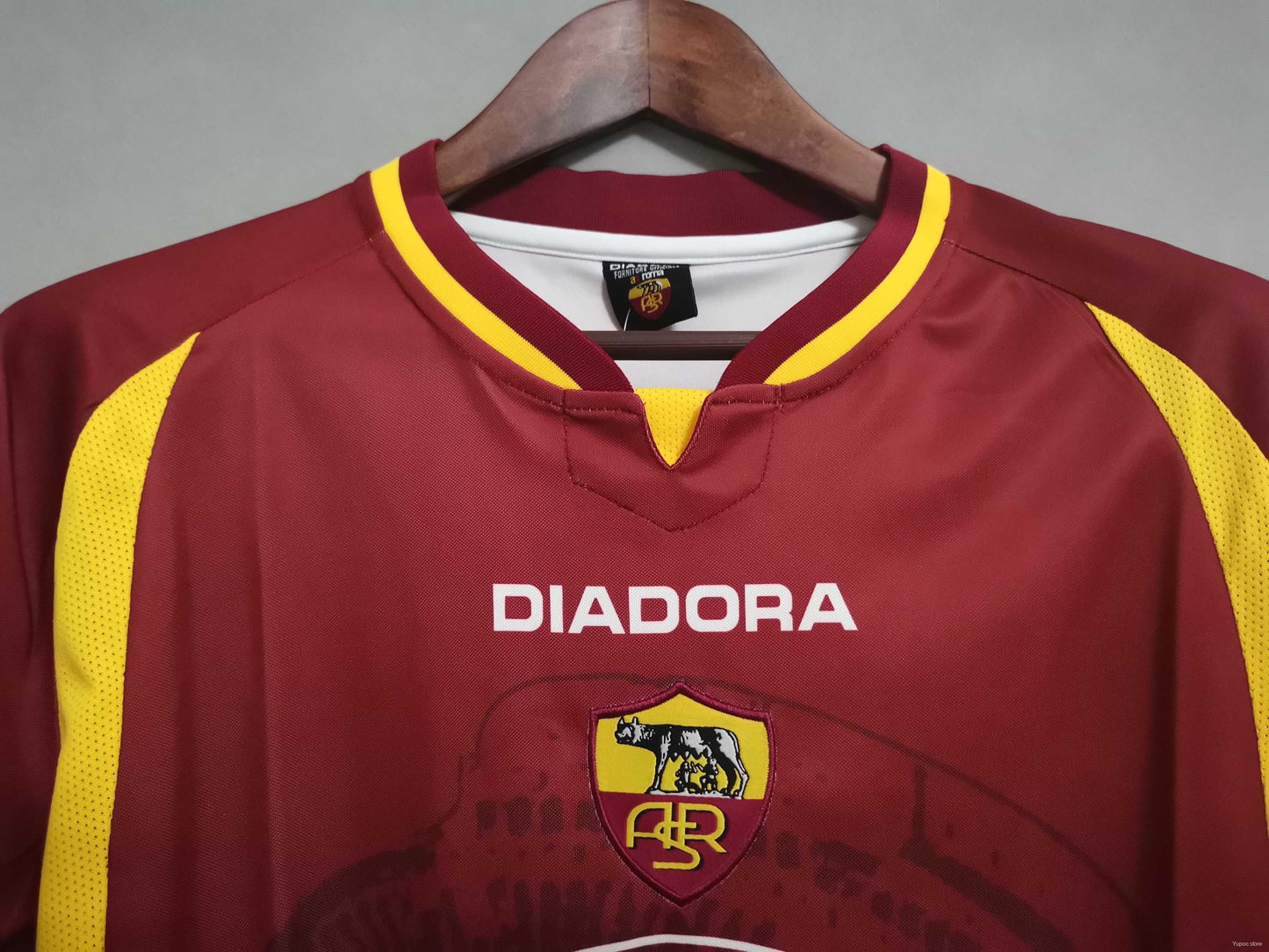 1997 - 1998 Roma Home - Retro Jersey