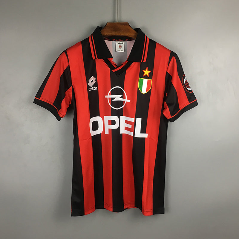 1996 - 1997 AC Milan Home - Retro Jersey