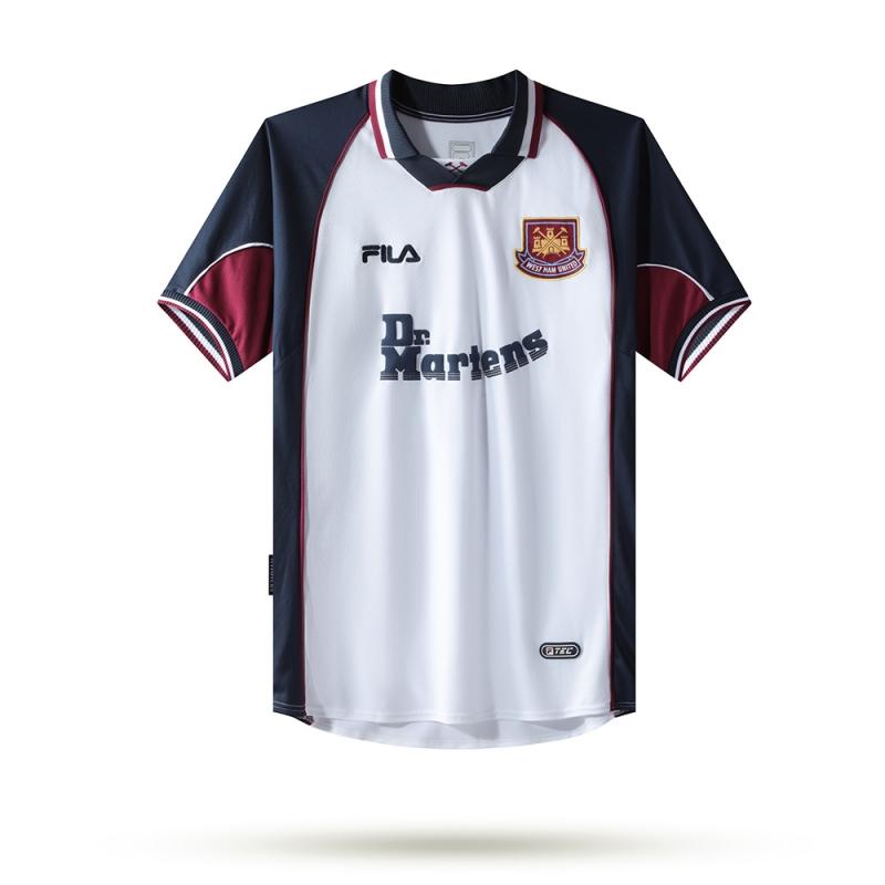 1999 - 2001 West Ham Away - Retro Jersey