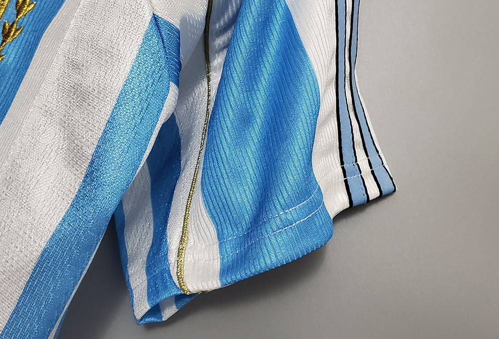 1998 Argentina Home - Retro Jersey