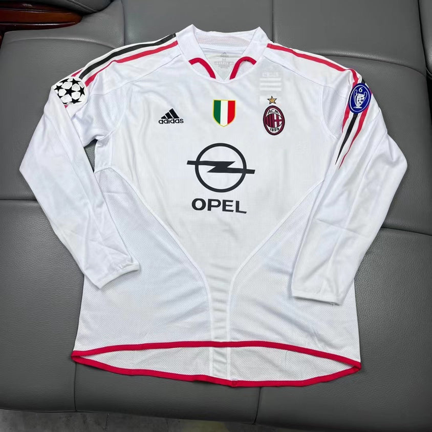 2004 - 2005 AC Milan - SHEVCHENKO 7 Print Away - Retro Jersey