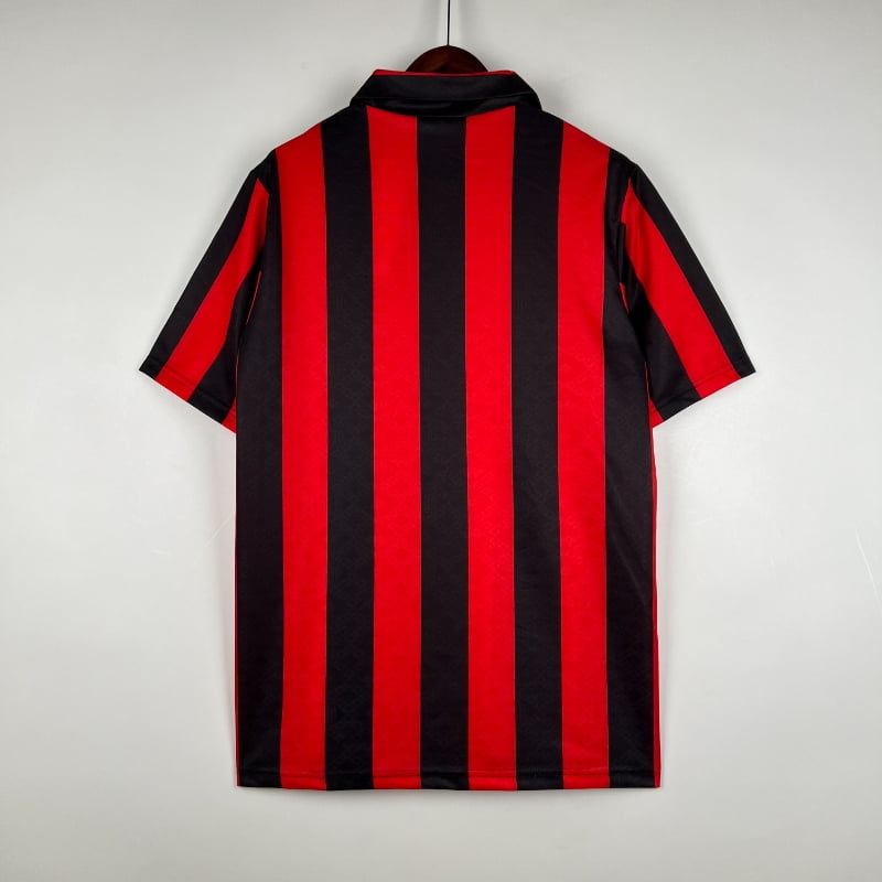 1989 - 1990 AC Milan Home - Retro Jersey