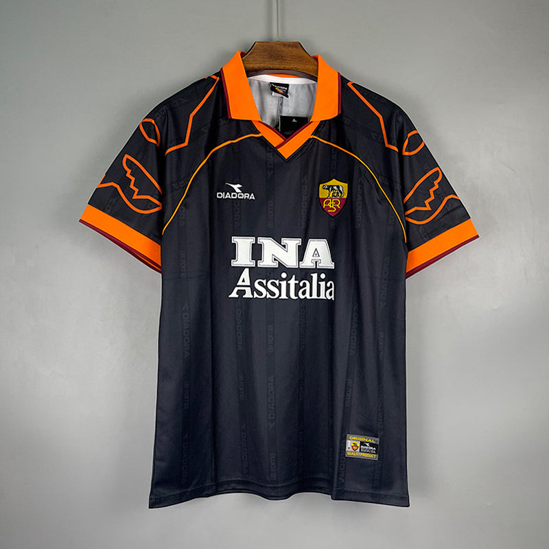 1999 - 2000 Roma Away - Retro Jersey