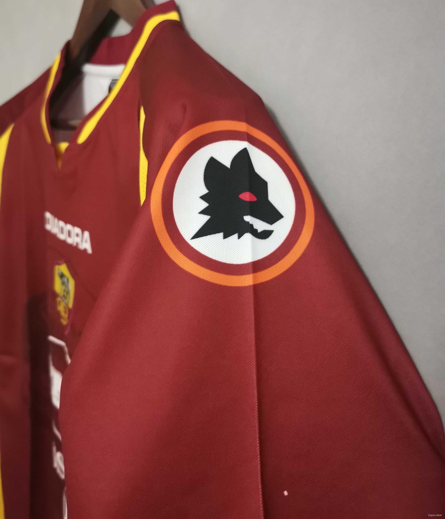 1997 - 1998 Roma Home - Retro Jersey