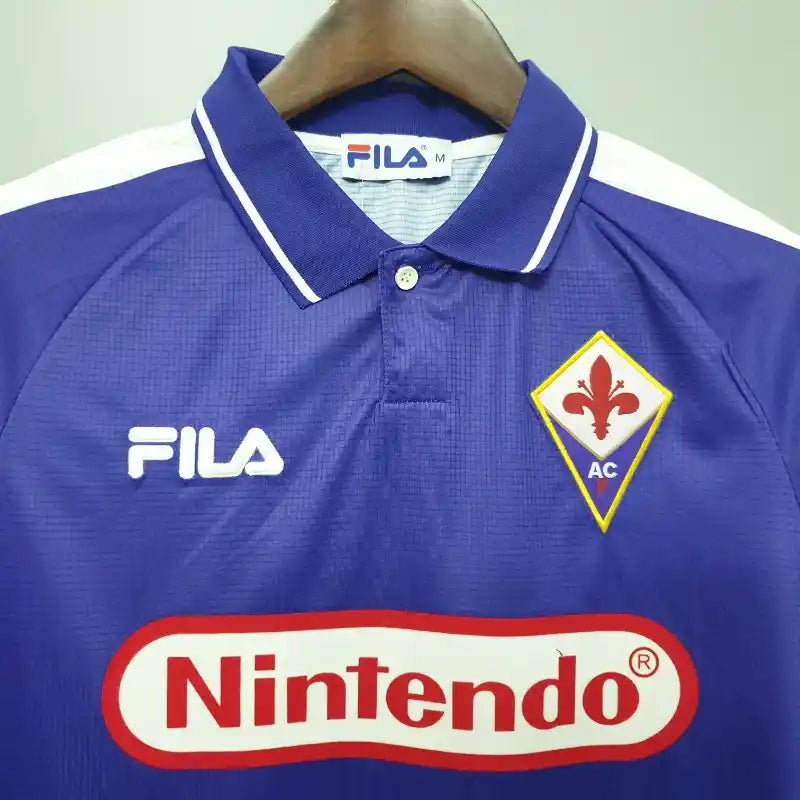 1998 Florentina Home - BATISTUTA #9 - Retro Jersey