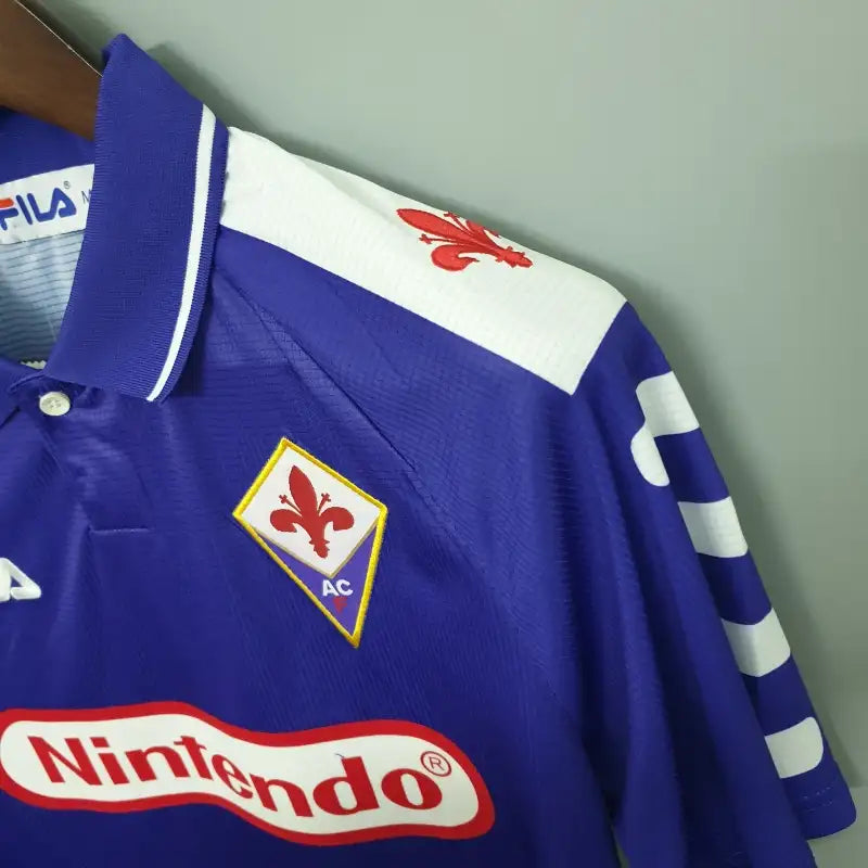 1998 Florentina Home - BATISTUTA #9 - Retro Jersey