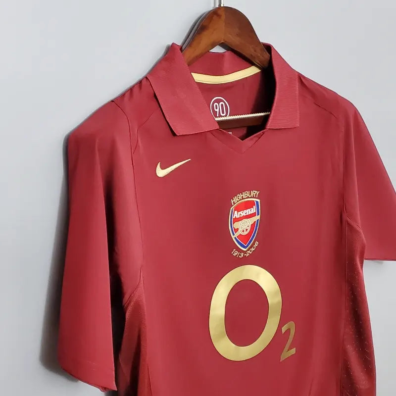 2005 - 2006 Arsenal Home - Retro Jersey
