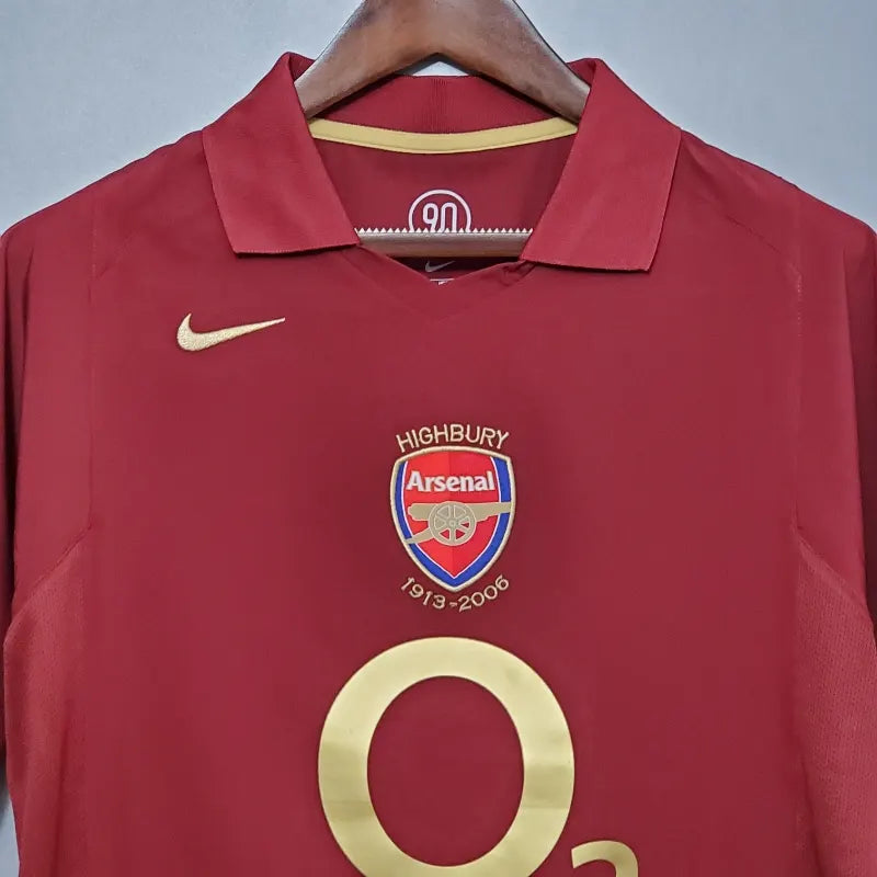 2005 - 2006 Arsenal Home - HENRY 14 Print - Retro Jersey