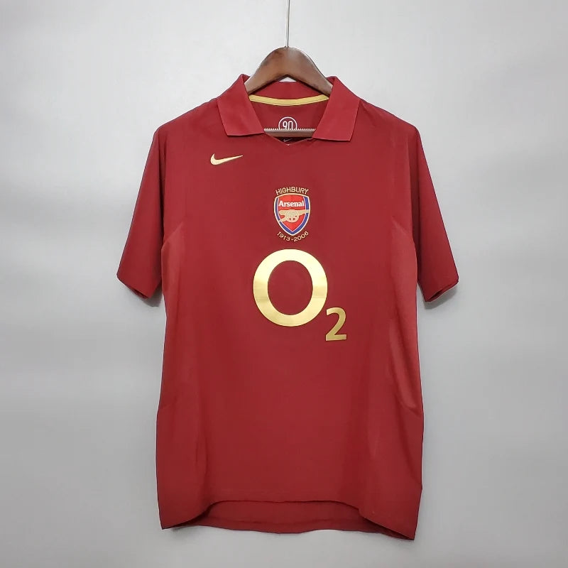 2005 - 2006 Arsenal Home - Retro Jersey