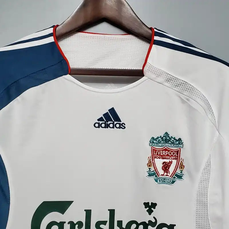 2006 - 2007 Liverpool Away Long Sleeve - Retro Jersey