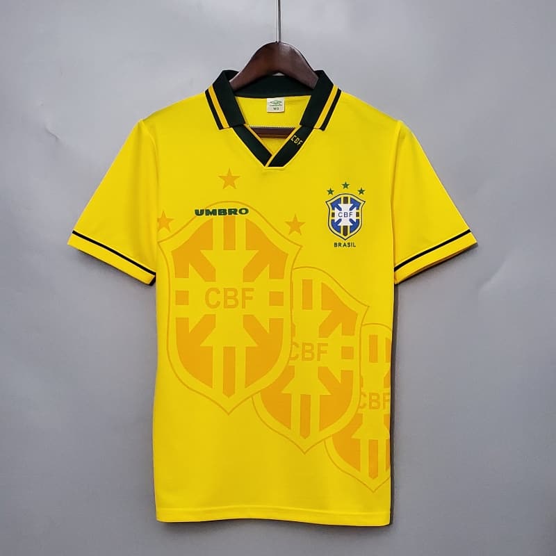 1994 Brazil Home - Retro Jersey