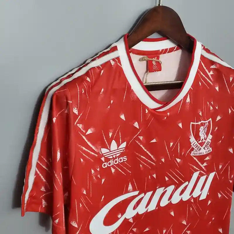 1989 - 1991 Liverpool Home - Retro Jersey