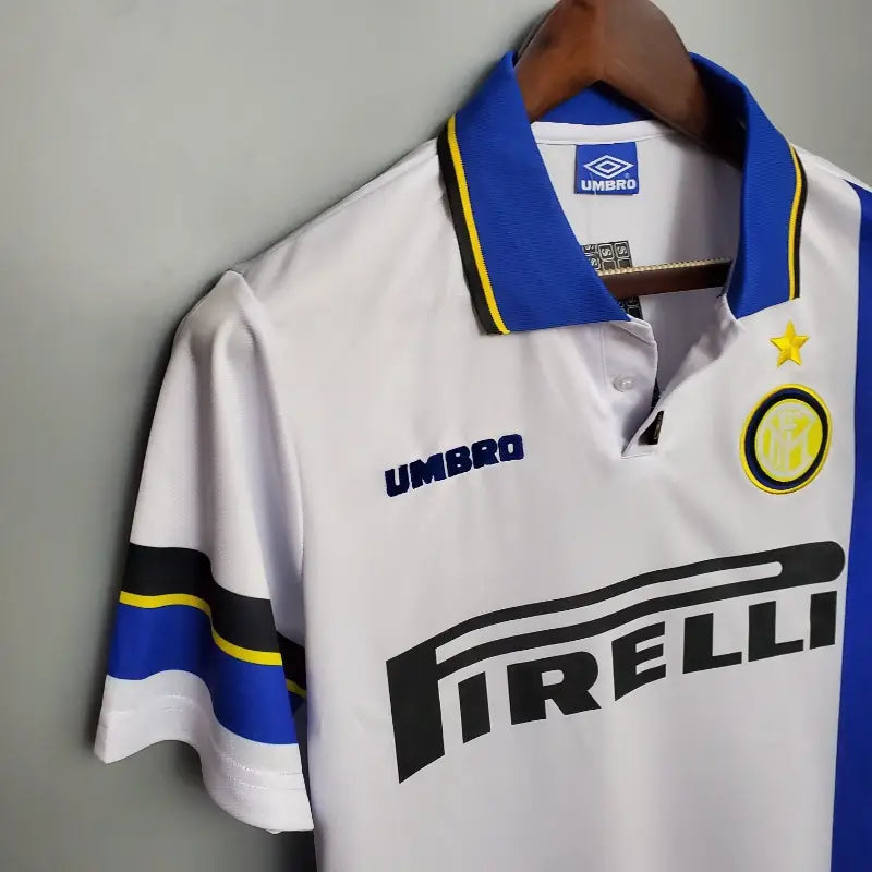1997 - 1998 Inter Milan Away - Retro Jersey - Ronaldo 10 Print