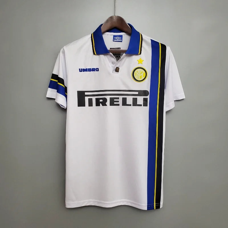 1997 - 1998 Inter Milan Away - Retro Jersey - Ronaldo 10 Print