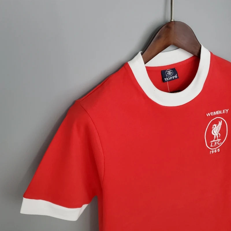 liverpool jersey with white collar