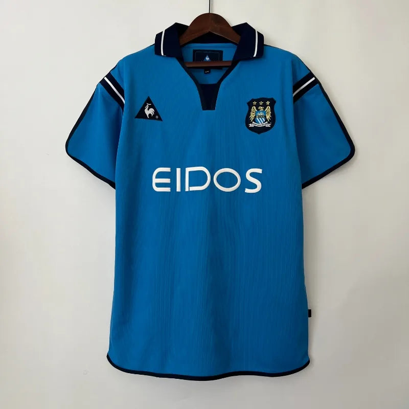 2001 - 2002 Manchester City Home - Retro Jersey