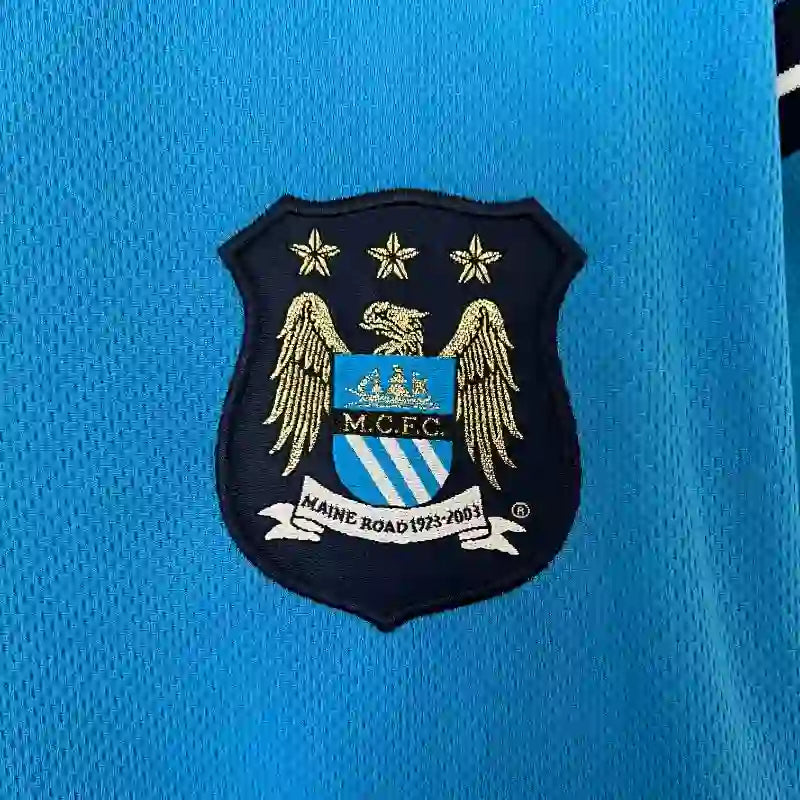 2001 - 2002 Manchester City Home - Retro Jersey