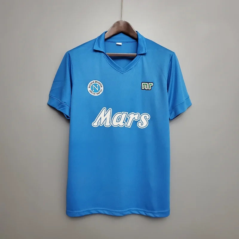 1988 - 1989 Napoli Home - Retro Jersey