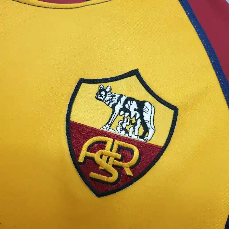 2001 - 2002 Roma Home - TOTTI 10 Print - Retro Jersey