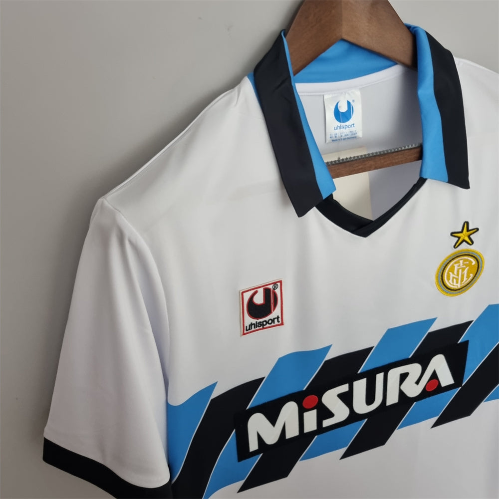 1990 - 1991 Inter Milan Away - Retro Jersey