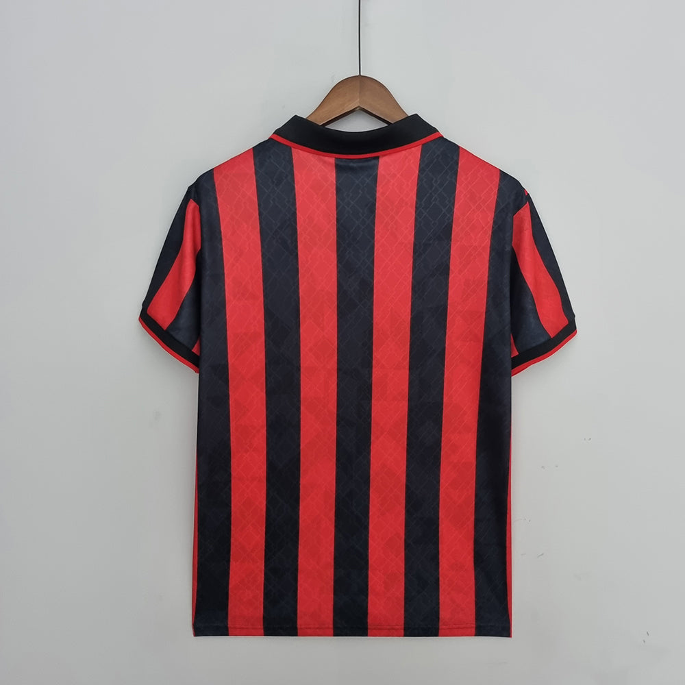 1995 - 1996 AC Milan Home - Retro Jersey