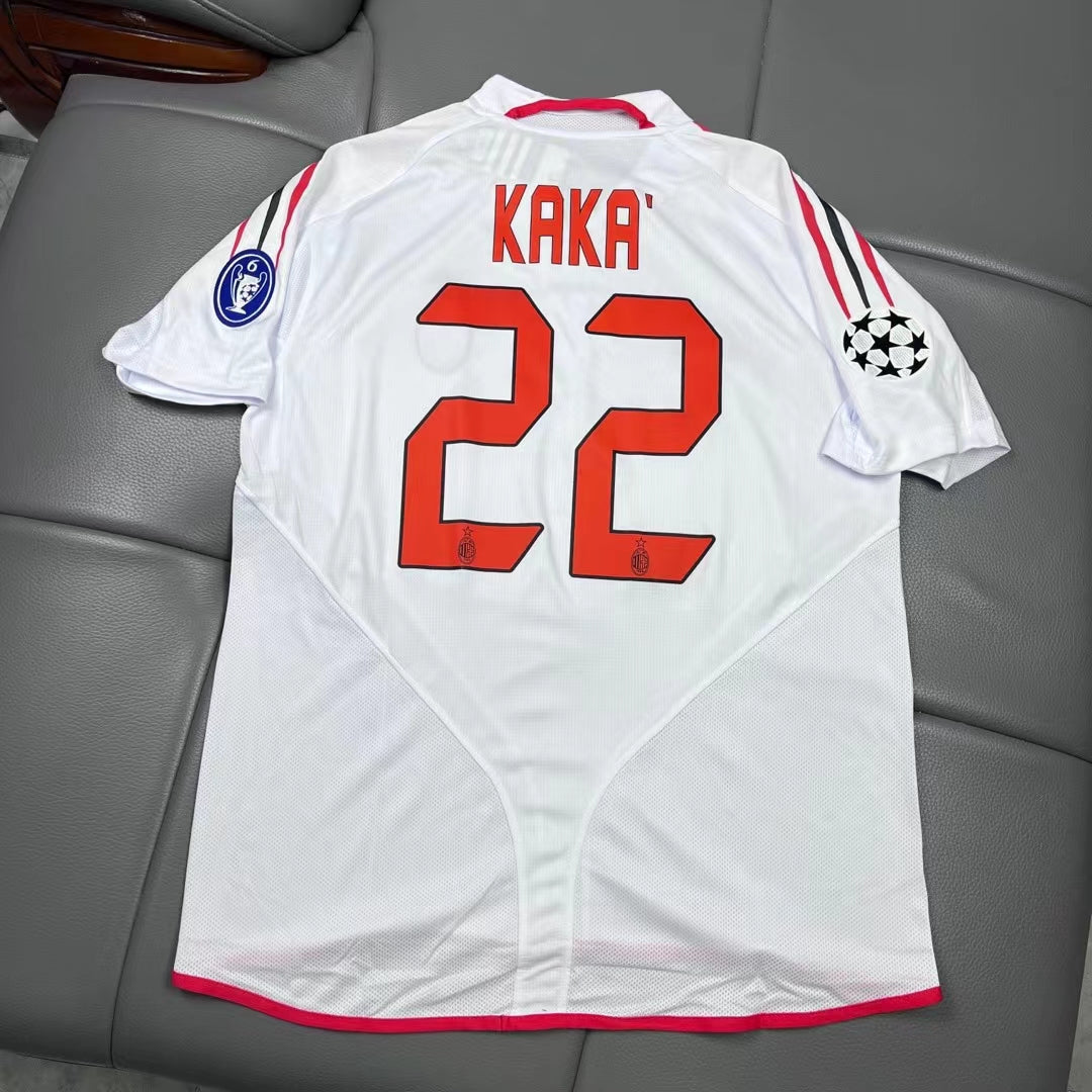 2004 - 2005 AC Milan - KAKA 22 Print Away - Retro Jersey