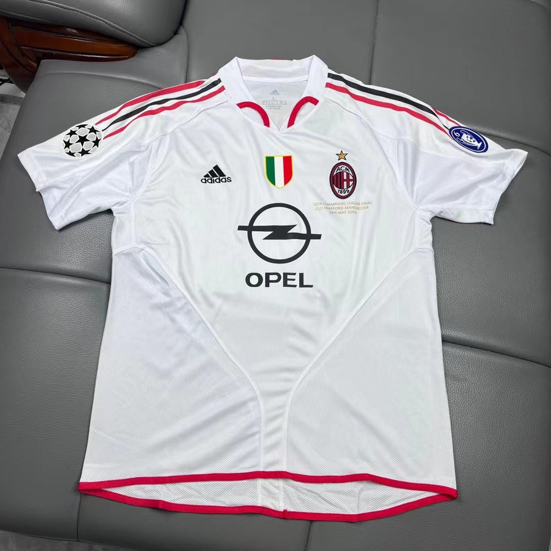 2004 - 2005 AC Milan - KAKA 22 Print Away - Retro Jersey