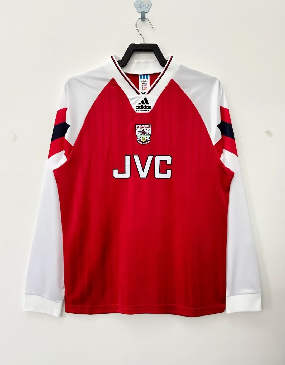1992 - 1993 Arsenal Home - Long Sleeve - Retro Jersey