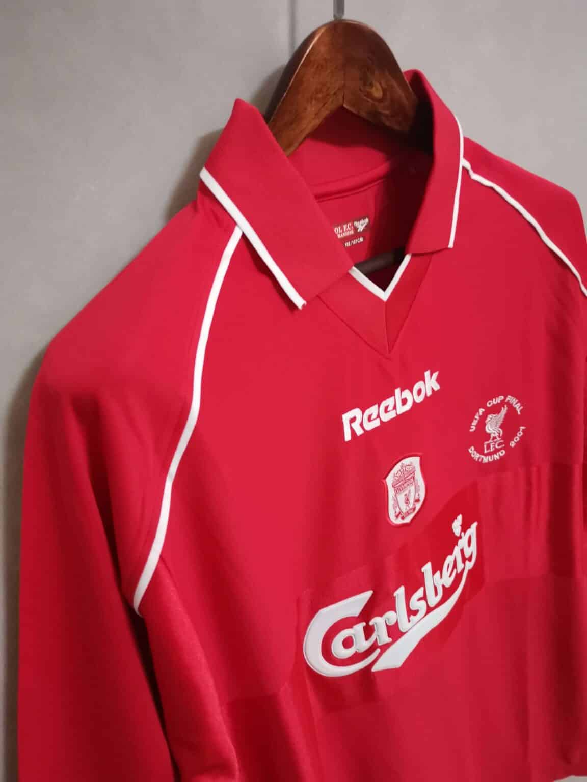 2001 - 2002 Liverpool Home - Retro Jersey