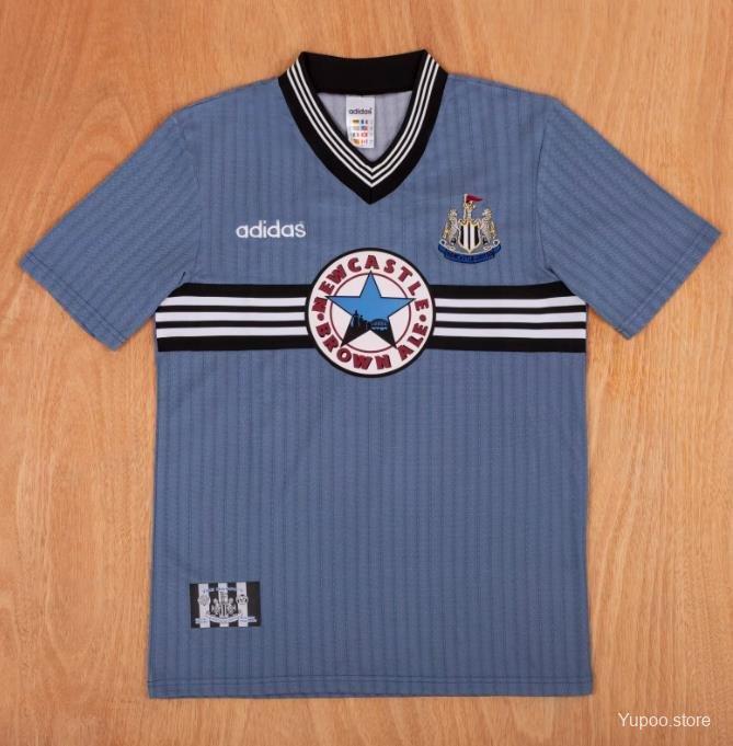 1996 Newcastle Away - SHEARER #9 Retro Jersey