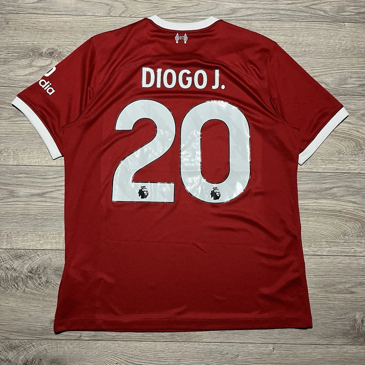 2023 - 2024 Liverpool Home - DIOGO J 20 Print (JOTA) - Jersey