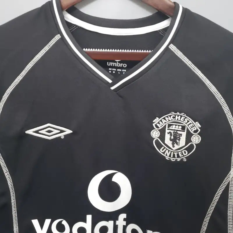 2002 Manchester United Goal Keeper - Long Sleeve Retro Jersey