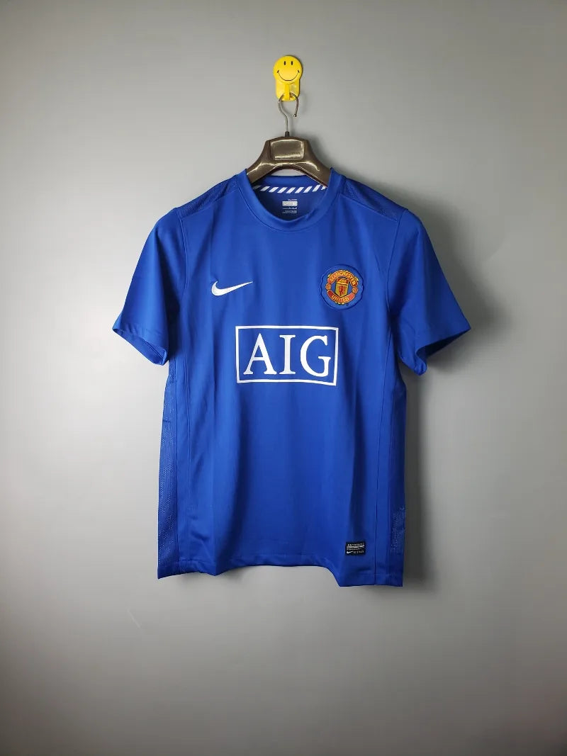 2007 - 2008 Manchester United Away  - Retro Jersey