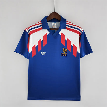 1988 - 1990 France Home Retro Jersey