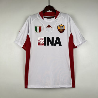 2001 - 2002 Roma Away - Retro Jersey