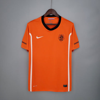 2010 Netherlands Home- ROBBEN 11 Print - Retro Jersey