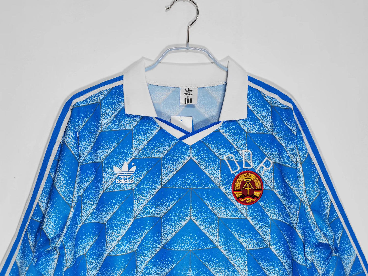 1988 East Germany Home - Long Sleeve - Retro Jersey