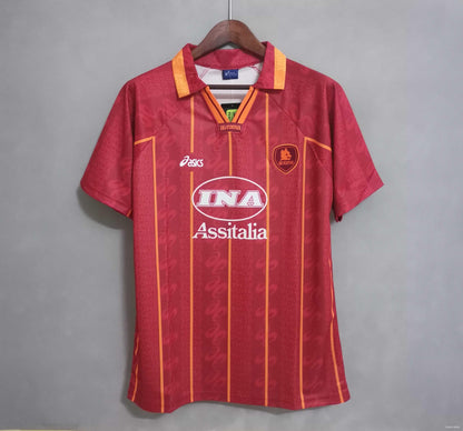 1996 - 1997 Roma Home - Retro Jersey