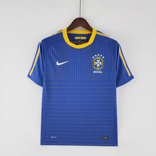 2010 Brazil Away - Retro Jersey