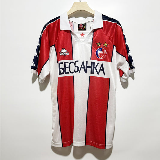 1995 - 1997 Red Star Belgrade Home  - Retro Jersey