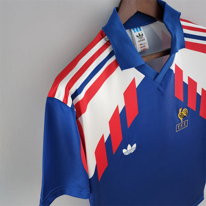 1988 - 1990 France Home Retro Jersey