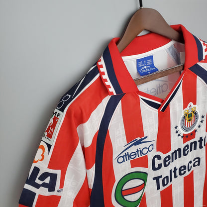 1999 - 2000 Chivas Guadalajara Home  - Retro Jersey