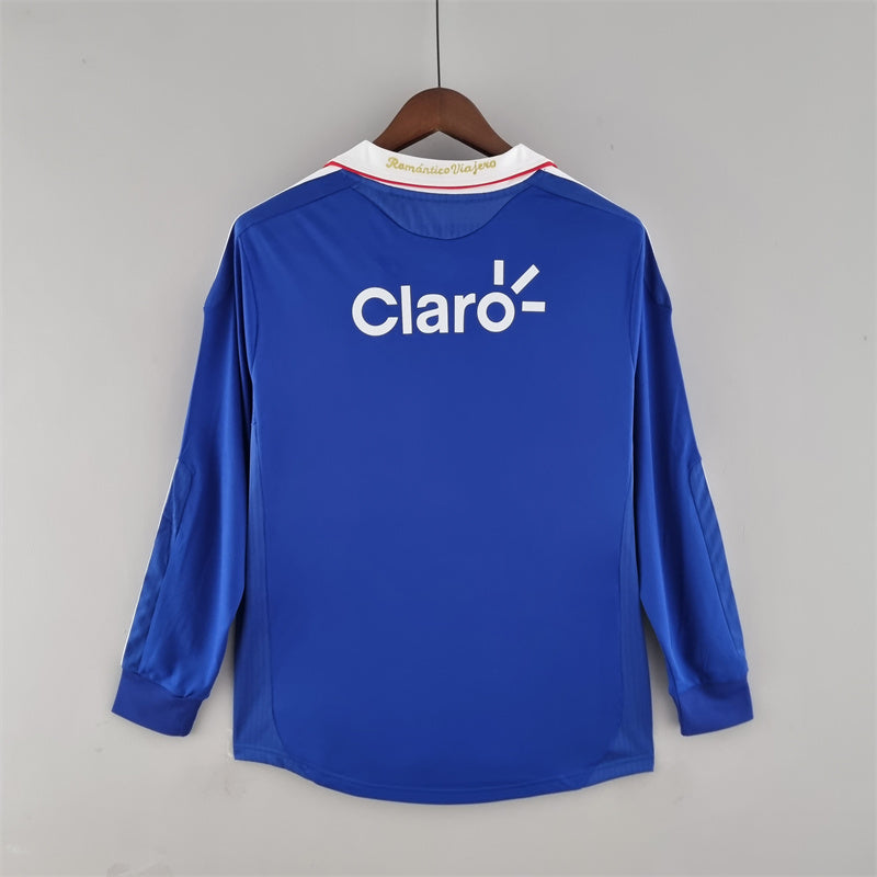 2011 Universidad de Chile Home - Long Sleeve- Retro Jersey