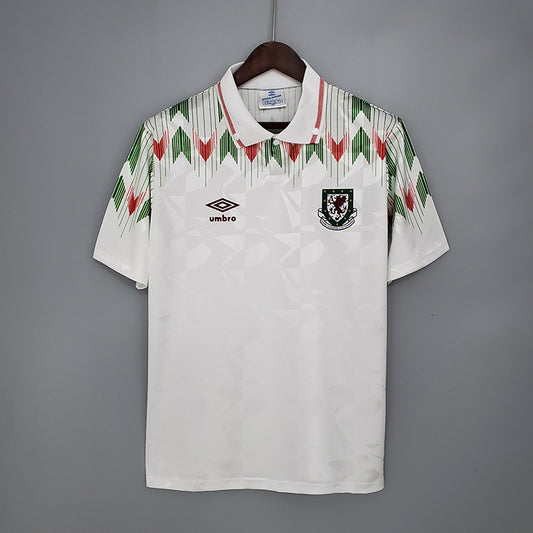 1990 - 1992 Wales Away Retro Jersey